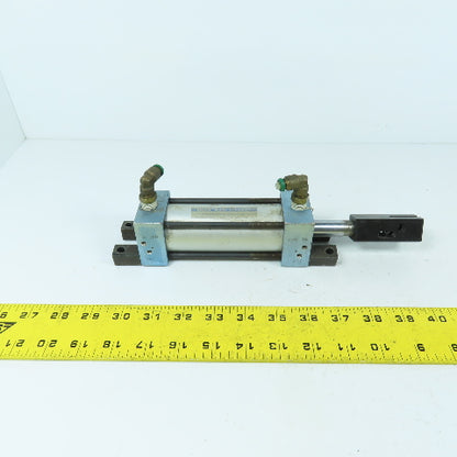 Mead Fluid 4137-0X3.0000DM-150 Double Acting Air Cylinder 3" Stroke 1-1/2" Bore