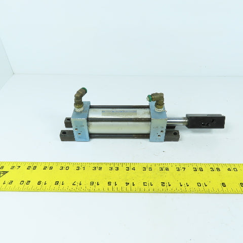 Mead Fluid 4137-0X3.0000DM-150 Double Acting Air Cylinder 3" Stroke 1-1/2" Bore