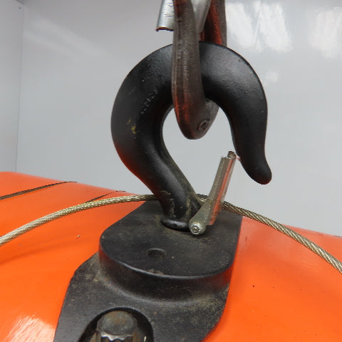 CM Model L 1 Ton Electric Chain Hoist 15' Lift 16FPM 208-480V 3Ph W/ DC Braking