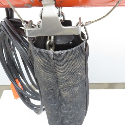 CM Model L 1 Ton Electric Chain Hoist 15' Lift 16FPM 208-480V 3Ph W/ DC Braking