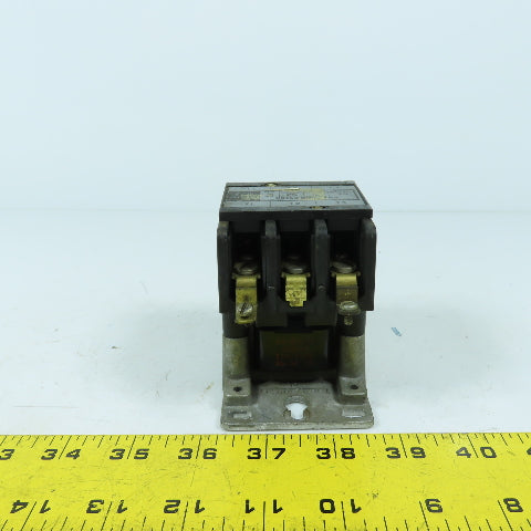 General Electric CR153B002FHB 25A 3-Pole Contactor 600VAC Max 120V Coil