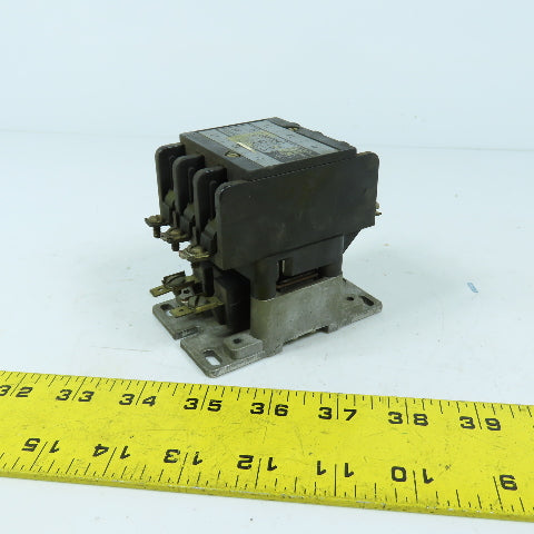 General Electric CR153B002FHB 25A 3-Pole Contactor 600VAC Max 120V Coil