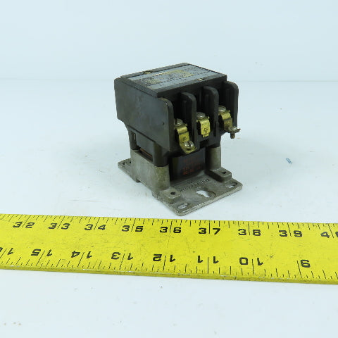 General Electric CR153B002FHB 25A 3-Pole Contactor 600VAC Max 120V Coil