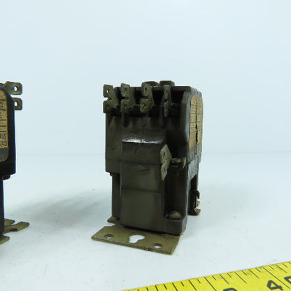 Westinghouse BFF31F Control Relay 300VAC 10A 3NO-1NC 120V Coil Lot Of 3