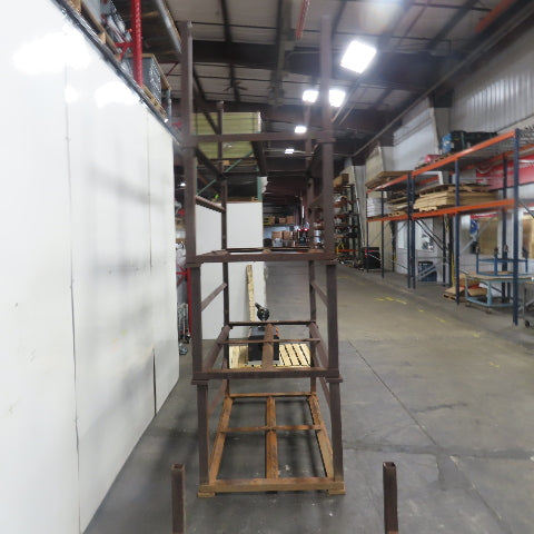 Stackable Material Storage Stack Rack 72" x 39-1/2" x 32"T Lot Of 4