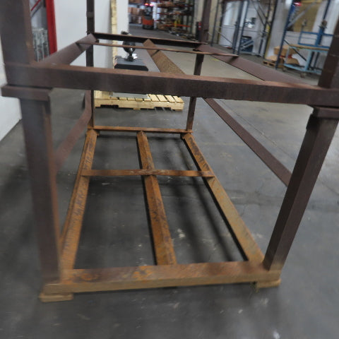 Stackable Material Storage Stack Rack 72" x 39-1/2" x 32"T Lot Of 4