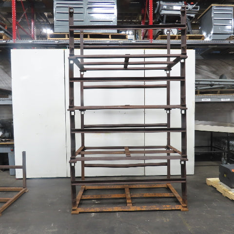Stackable Material Storage Stack Rack 72" x 39-1/2" x 32"T Lot Of 4