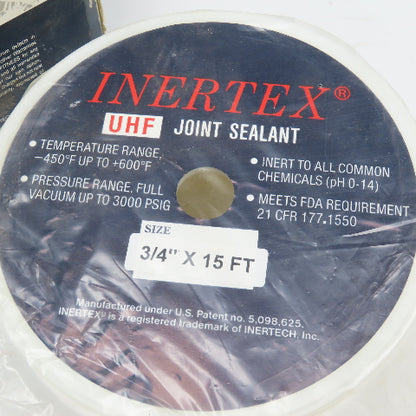 Inertex UHF Joint Sealant 3/4" x 15' Unused Old Stock AS/IS