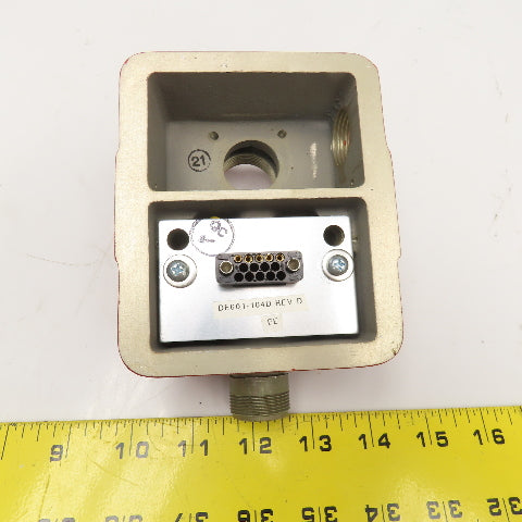 Det Tronics 003431-002 DE601-104D Fire Eye Base Scanner Assembly