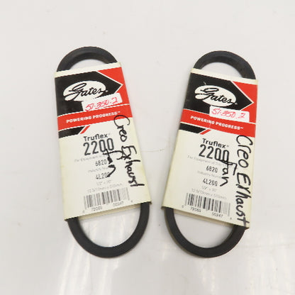 Gates 2200 4L200 V-Belt 1/2" x 20" Lot Of 2