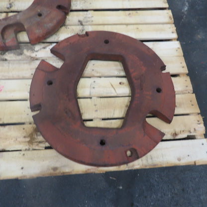 IH International Harvester 0-8189 Rear Wheel Weight Set of 2