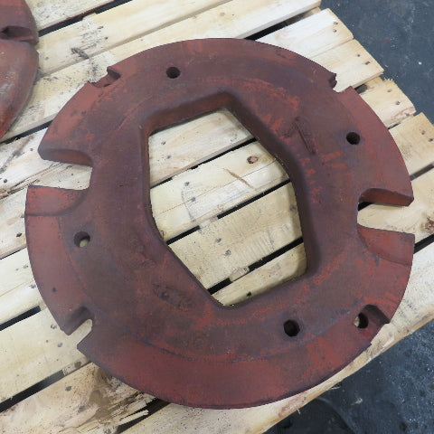 IH International Harvester 0-8189 Rear Wheel Weight Set of 2