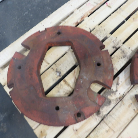 IH International Harvester 0-8189 Rear Wheel Weight Set of 2