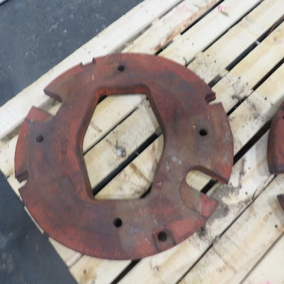 IH International Harvester 0-8189 Rear Wheel Weight Set of 2
