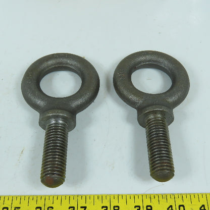 Fastenal 4231/ A1 3/4" - 10 x 2" Shoulder Threaded Machinery Eye Bolt Pack Of 2
