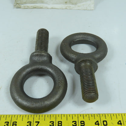 Fastenal 4231/ A1 3/4" - 10 x 2" Shoulder Threaded Machinery Eye Bolt Pack Of 2