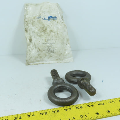 Fastenal 4231/ A1 3/4" - 10 x 2" Shoulder Threaded Machinery Eye Bolt Pack Of 2