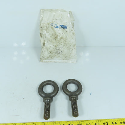 Fastenal 4231/ A1 3/4" - 10 x 2" Shoulder Threaded Machinery Eye Bolt Pack Of 2
