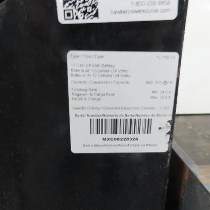 Linde EW40 8000LB Walk Behind 24V Electric Pallet Jack Truck 2023 22Hrs