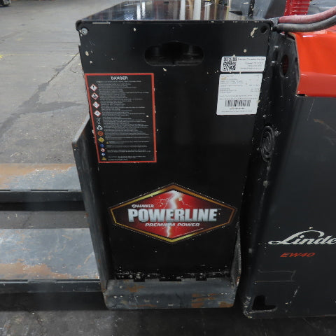 Linde EW40 8000LB Walk Behind 24V Electric Pallet Jack Truck 2023 22Hrs