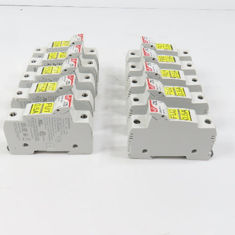 PMX 10x38 485101 32A 690V Single Pole Fuse Holders Lot Of 10