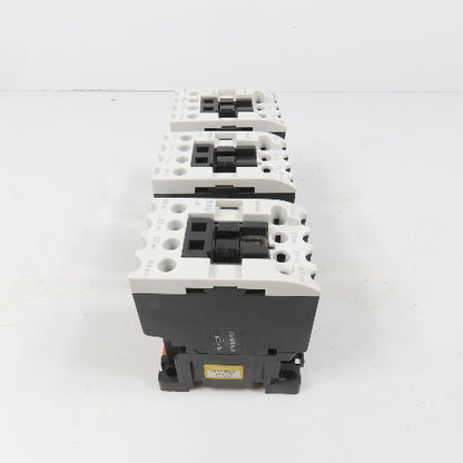 Teco RAU-4 AC Magnetic Control Relay 4-Pole 220V Coil 6A 600VAC Max Lot Of 3