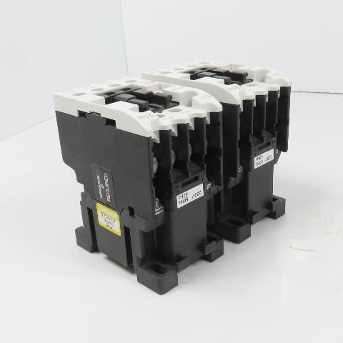 Teco CU-11 Size 0 Reversing Magnetic Contactor 3PH 10HP 220V Coil 24A