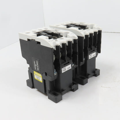 Teco CU-11 Size 0 Reversing Magnetic Contactor 3PH 10HP 220V Coil 24A