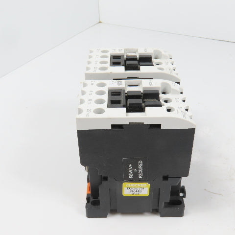 Teco CU-11 Size 0 Reversing Magnetic Contactor 3PH 10HP 220V Coil 24A