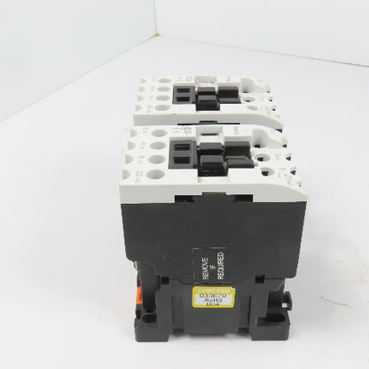 Teco CU-11 Size 0 Reversing Magnetic Contactor 3PH 10HP 220V Coil 24A