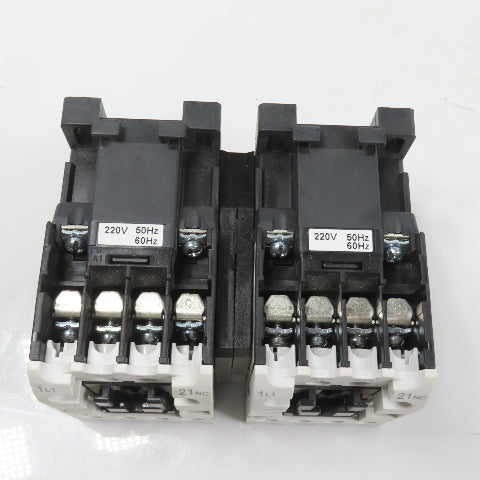 Teco CU-11 Size 0 Reversing Magnetic Contactor 3PH 10HP 220V Coil 24A