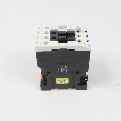 Teco CU-11 Size 0 Magnetic Contactor 3PH 10HP 220V Coil 24A 600VAC Max