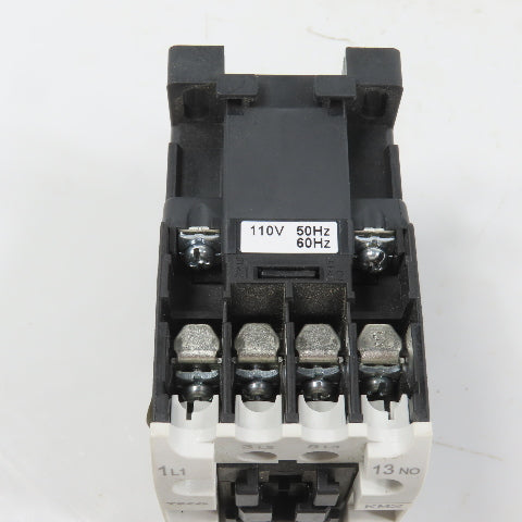 Teco CU-16 Size 0 Magnetic Contactor 3PH 10HP 110V Coil 30A 600VAC Max
