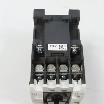 Teco CU-16 Size 0 Magnetic Contactor 3PH 10HP 110V Coil 30A 600VAC Max
