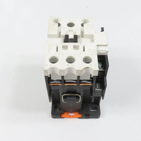 Teco CU-32R Size 2 Magnetic Contactor 3PH 25HP 220V Coil 50A 600VAC Max