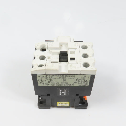 Teco CU-32R Size 2 Magnetic Contactor 3PH 25HP 220V Coil 50A 600VAC Max