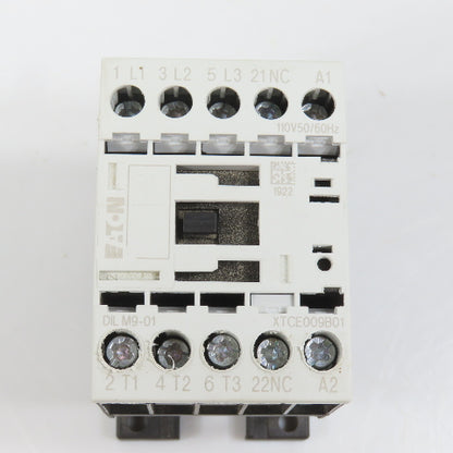 Eaton DILM9-01 XTCE009B01 3PH 5HP Contactor 110V Coil 20A 600V Max