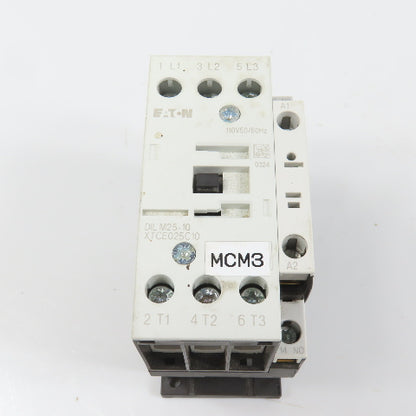 Eaton DILM25-10 XTCE025C10 3PH 20HP Contactor 110V Coil 40A 600V Max