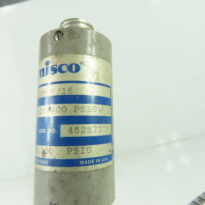 Dynisco Pressure Transducer Sensor 0-20,000PSIG Range 10VDC