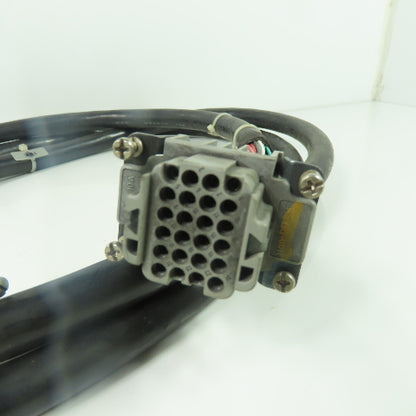Fanuc A660-2003-T962 Cordset Cable 24-Pin Male/Female 250V 10A