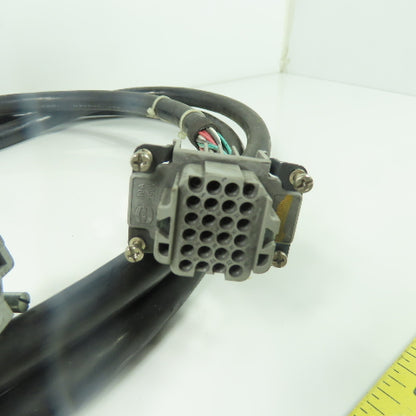 Fanuc A660-2003-T962 Cordset Cable 24-Pin Male/Female 250V 10A