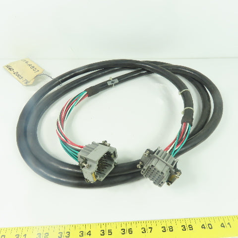 Fanuc A660-2003-T962 Cordset Cable 24-Pin Male/Female 250V 10A