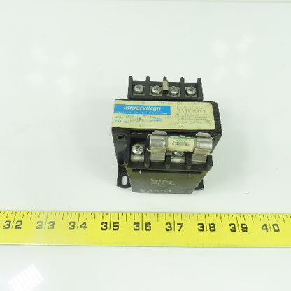 Impervitron B050LP7JK .050KVA Control Transformer 120/240V Pri 24V Sec 50/60Hz