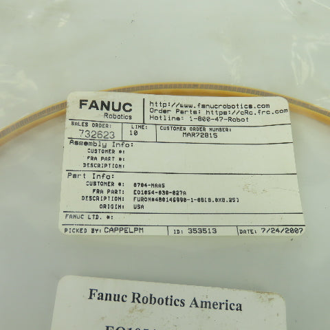 Fanuc E01054-030-027A Seal Gasket