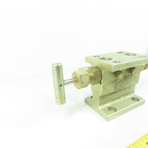 Richards Industries HM541S9999412 Differential Pressure Manifold 6185PSIG @100°F