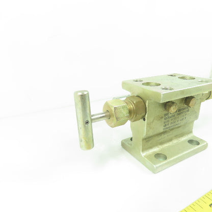 Richards Industries HM541S9999412 Differential Pressure Manifold 6185PSIG @100°F