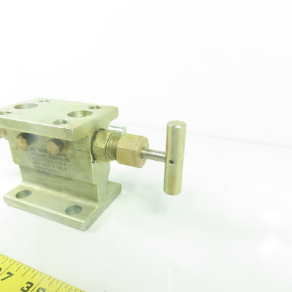 Richards Industries HM541S9999412 Differential Pressure Manifold 6185PSIG @100°F
