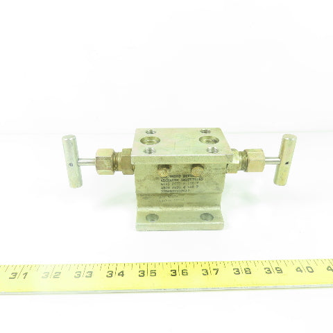 Richards Industries HM541S9999412 Differential Pressure Manifold 6185PSIG @100°F