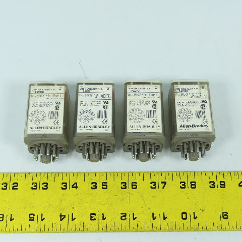 Allen Bradley 700-HA33Z24-1-4 24VDC General Purpose Relay 11-Pin 10A Lot Of 4