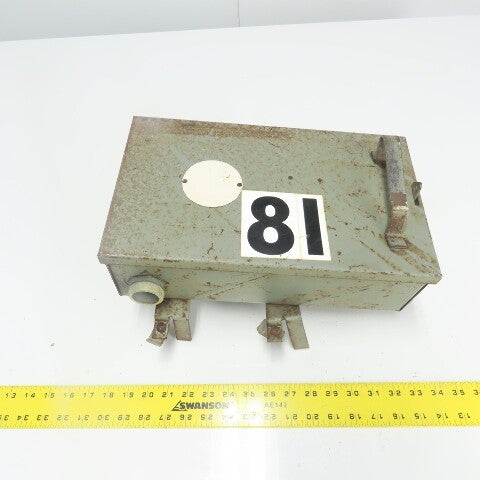 Federal Pacific CFP 632 60A 240VAC Cover Operated Fusible Bus Plug Switch 3P